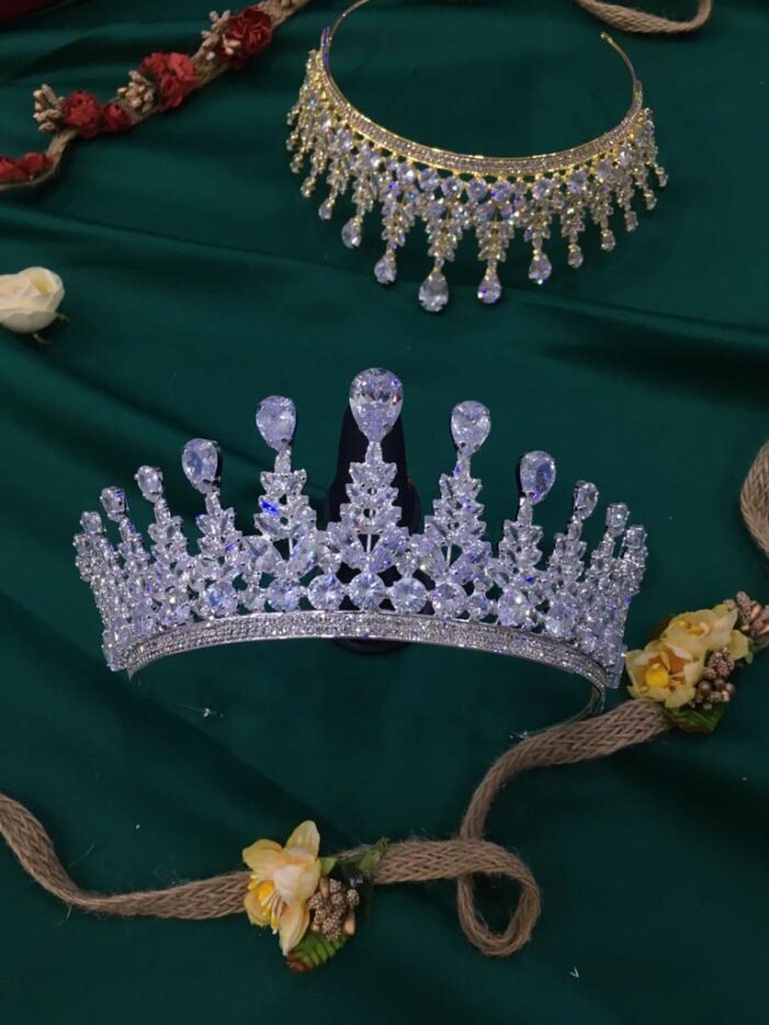 Bridal Crown – Silver Design