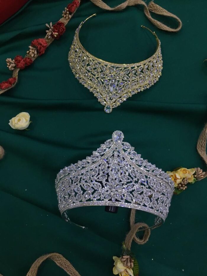 Bridal Crown – Silver Design